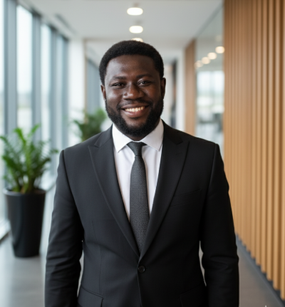 Professional portrait of Samuel Appiah Boakye